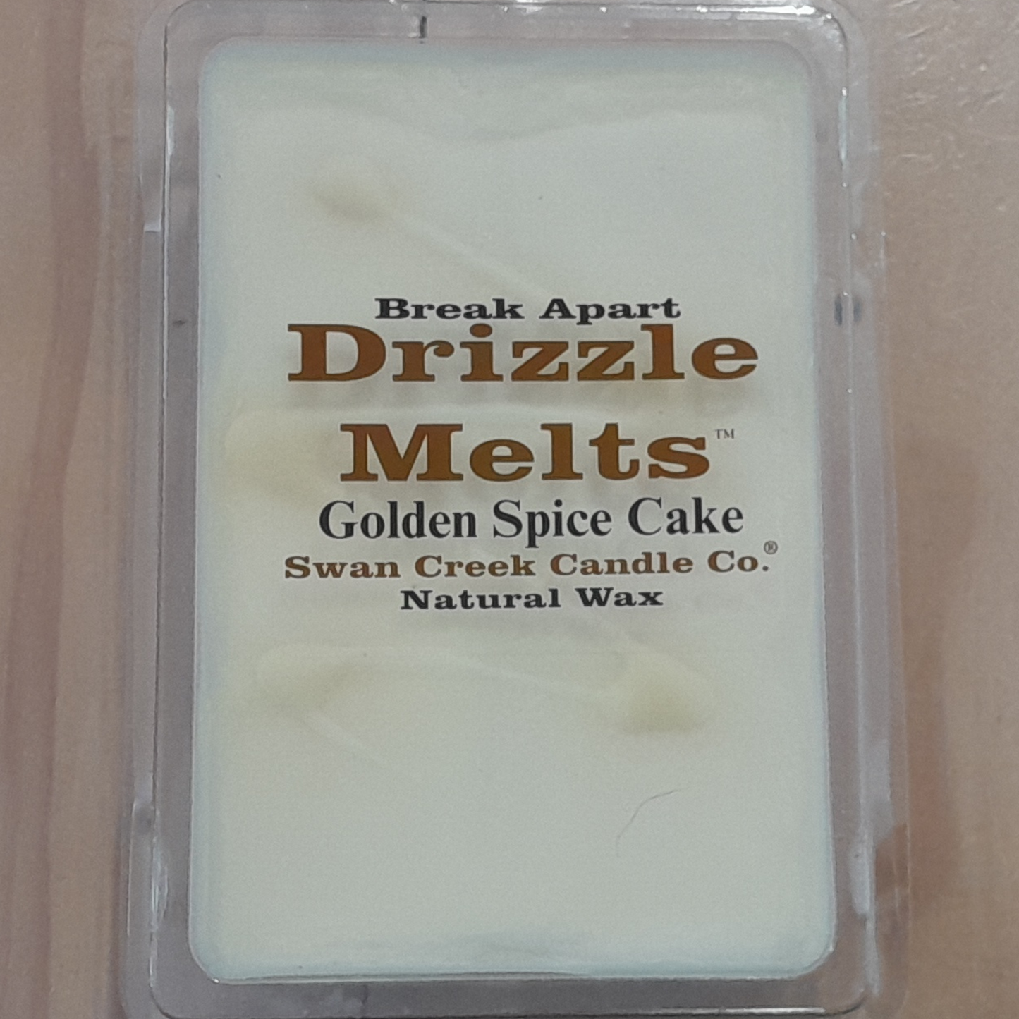 Golden Spice Cake Drizzle Melts
