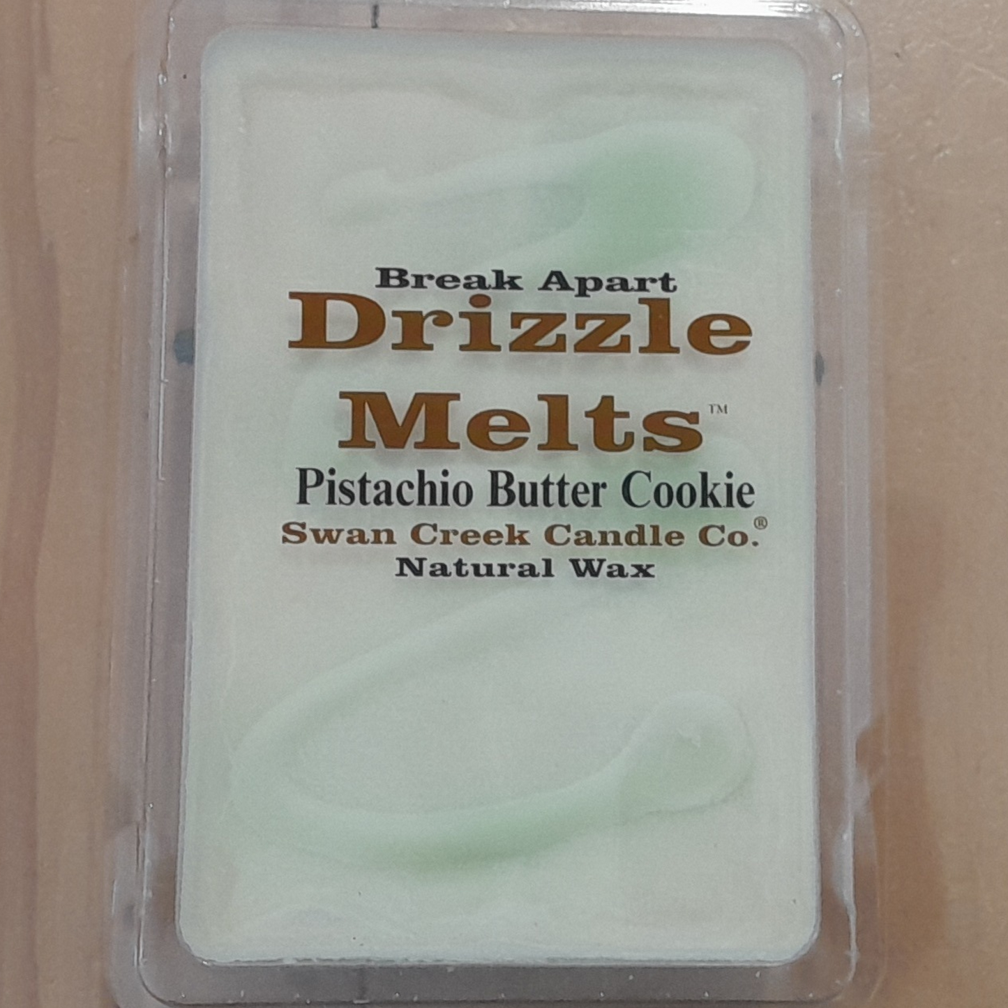 Pistachio Butter Cookie Drizzle Melts