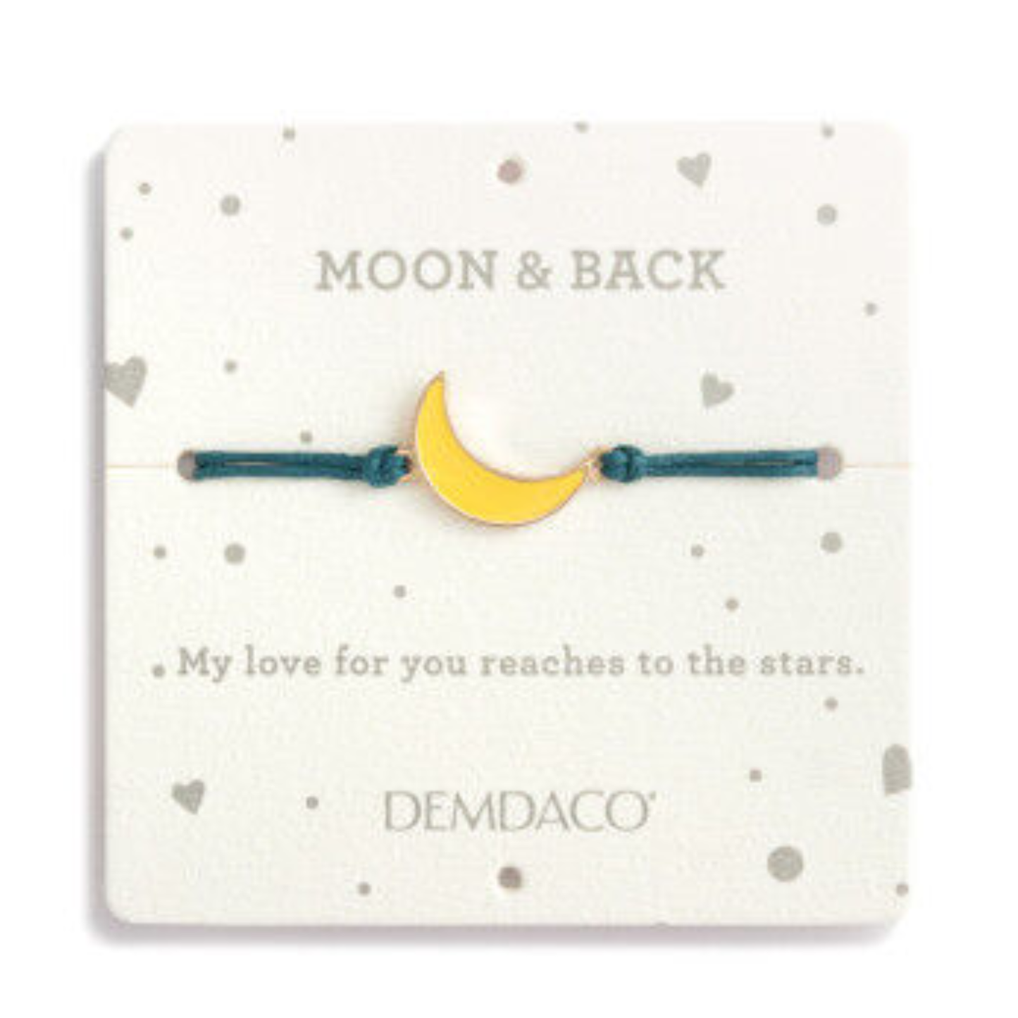 Moon and Back Blue Bear