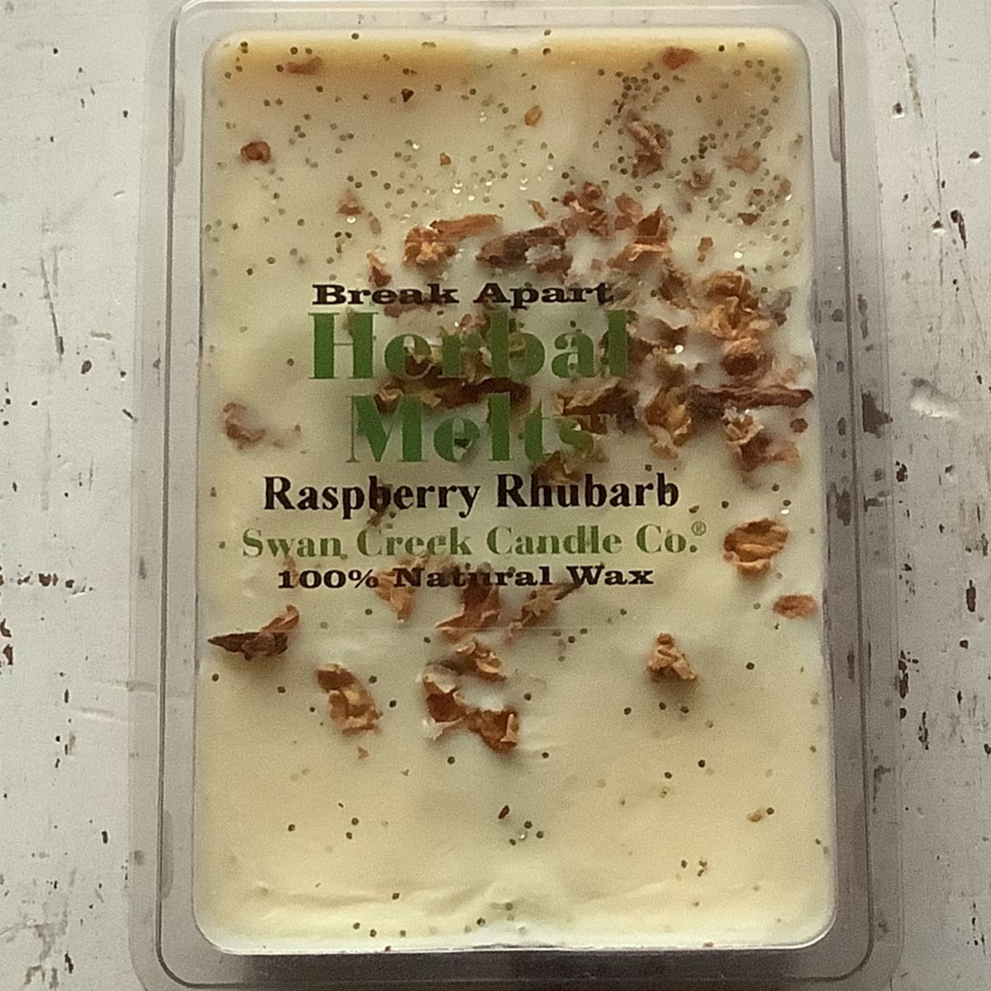 Raspberry Rhubarb Herbal Melts