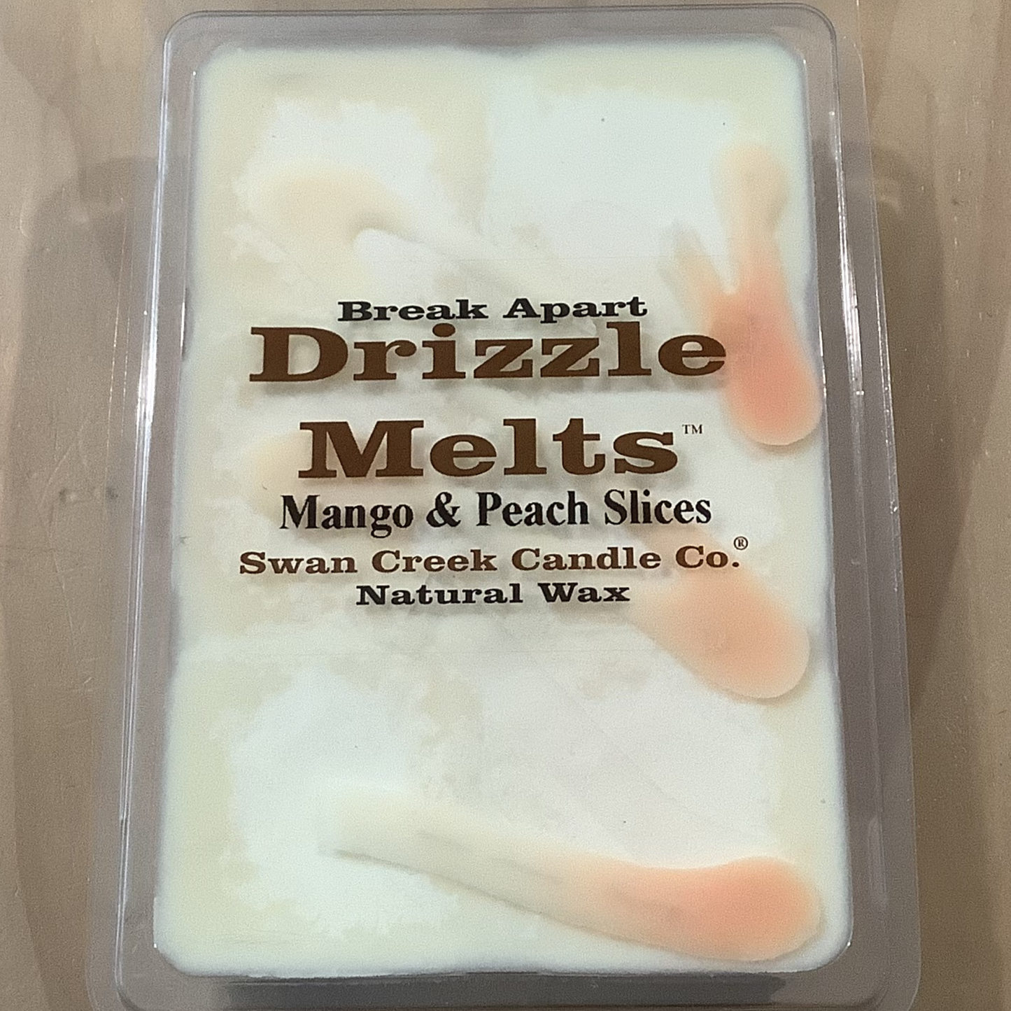 Mango & Peach Slices Drizzle Melts