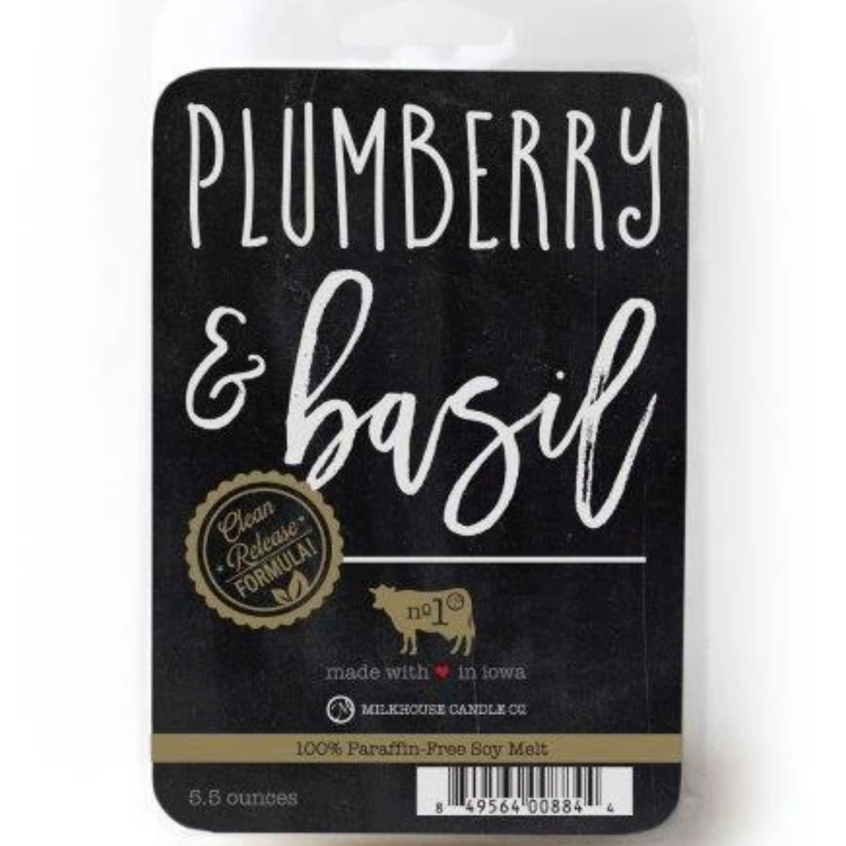 Plumberry & Basil Soy Wax Melt