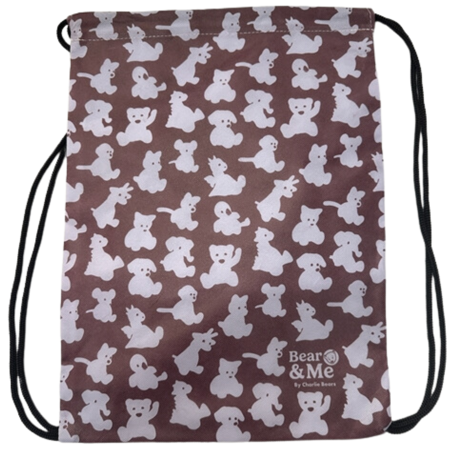 Bear & Me Drawstring Bag Backpack