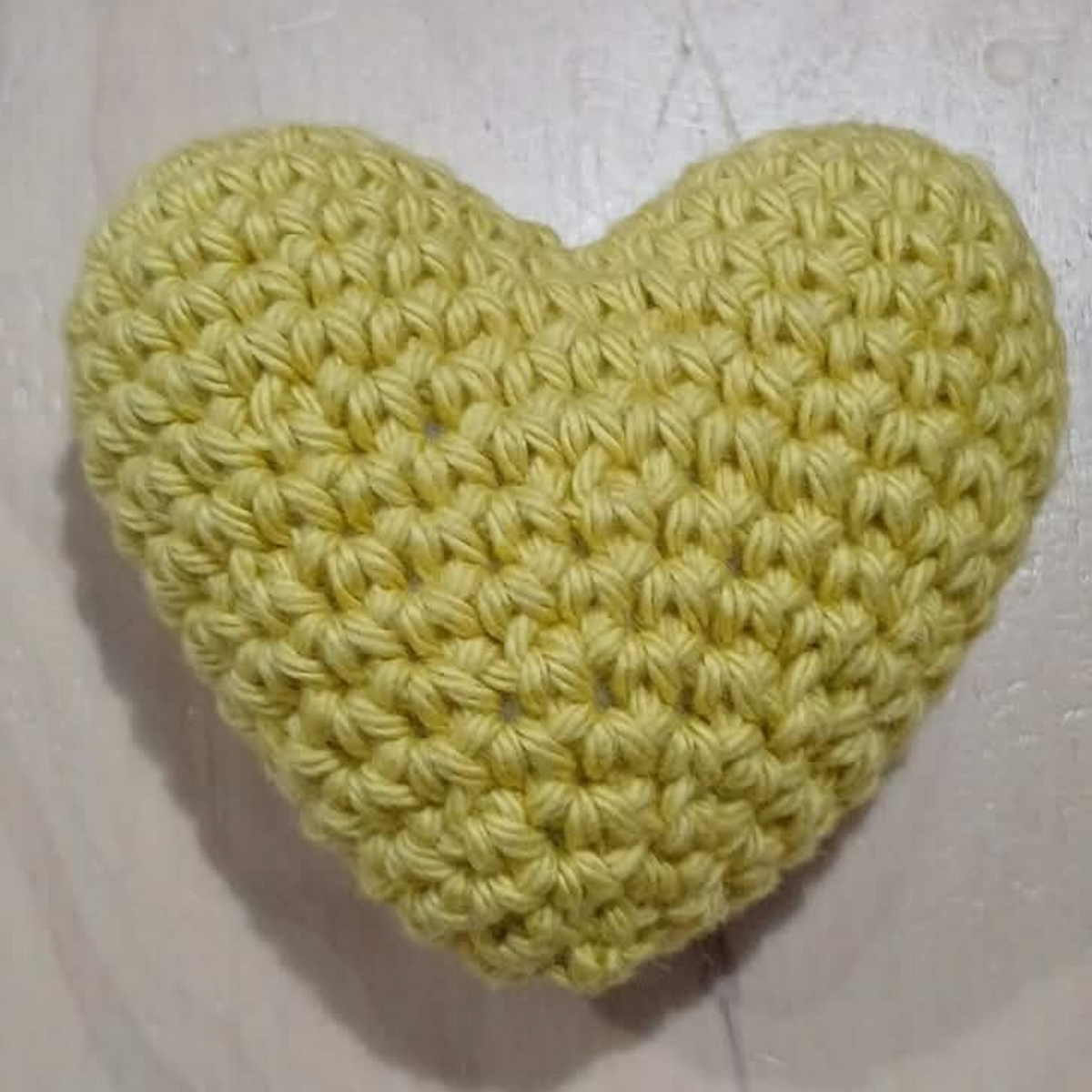Crochet Puff Hearts