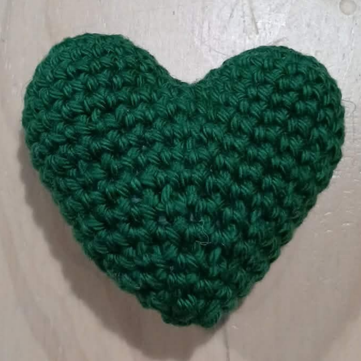 Crochet Puff Hearts