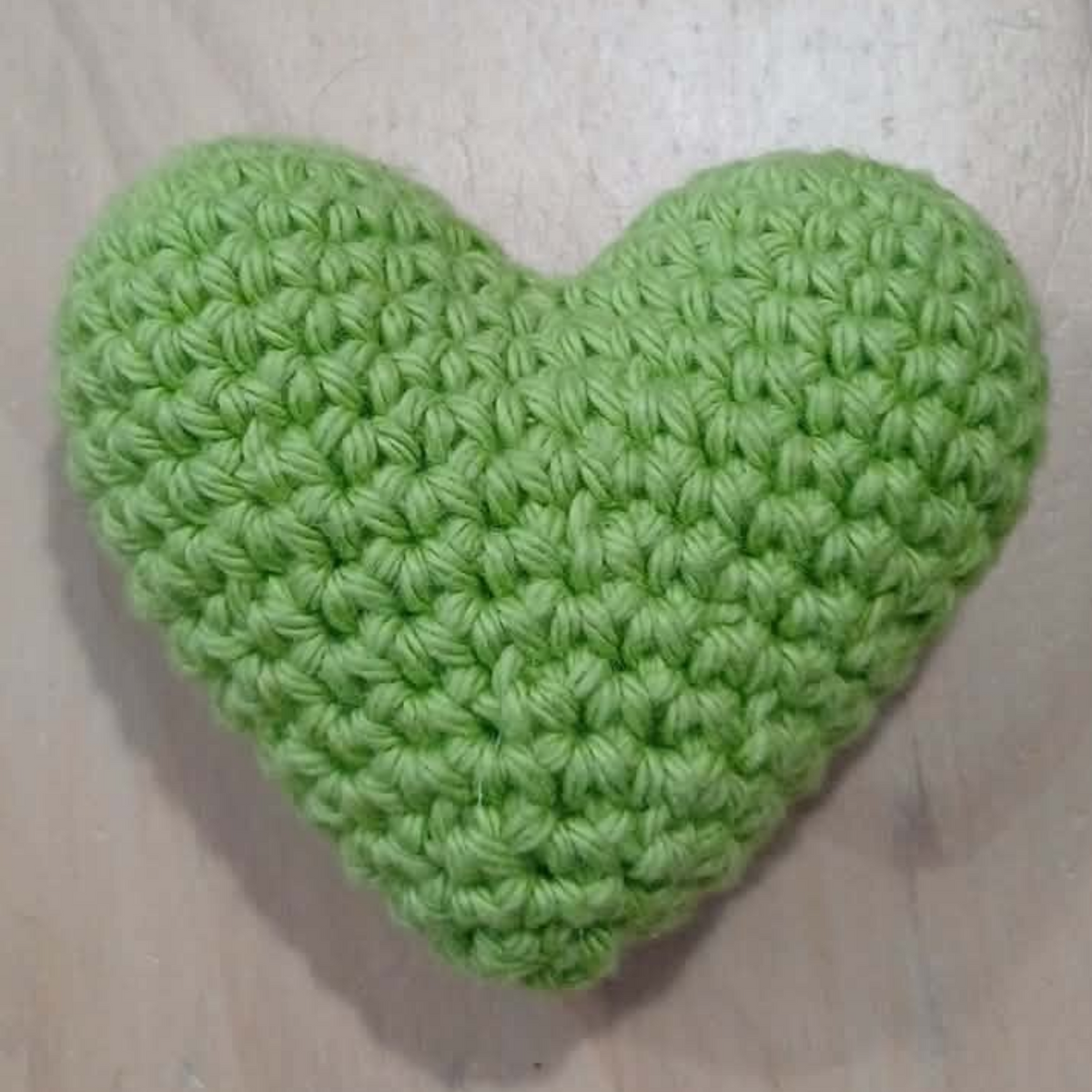 Crochet Puff Hearts