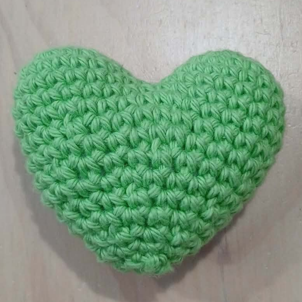 Crochet Puff Hearts
