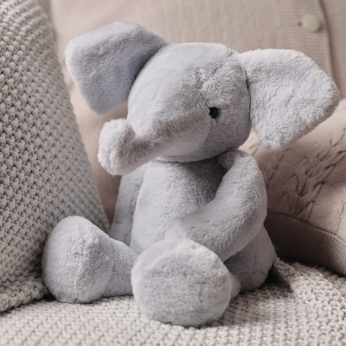 Effie Elephant Cloudy Grey