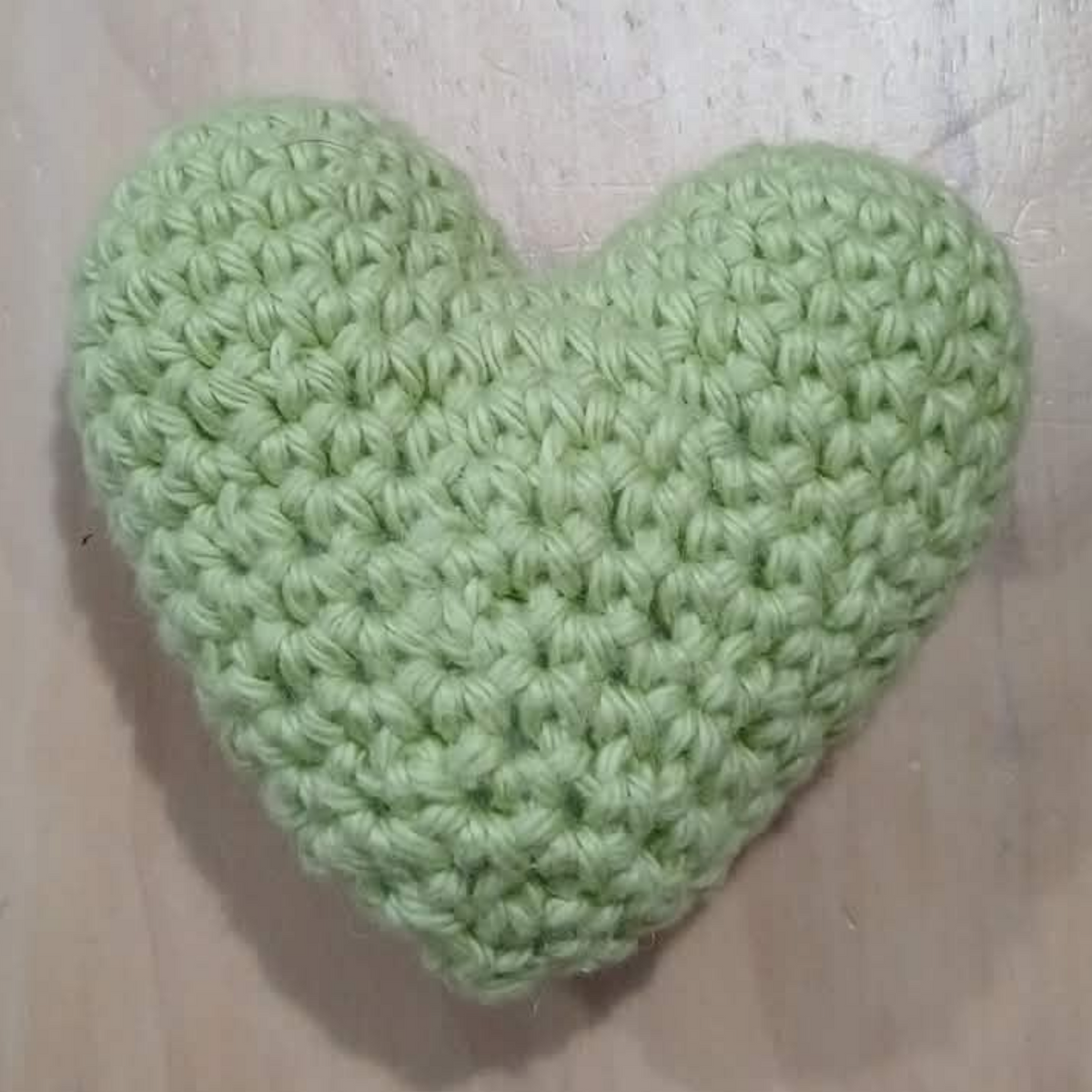 Crochet Puff Hearts