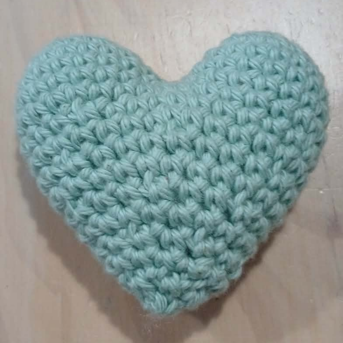 Crochet Puff Hearts