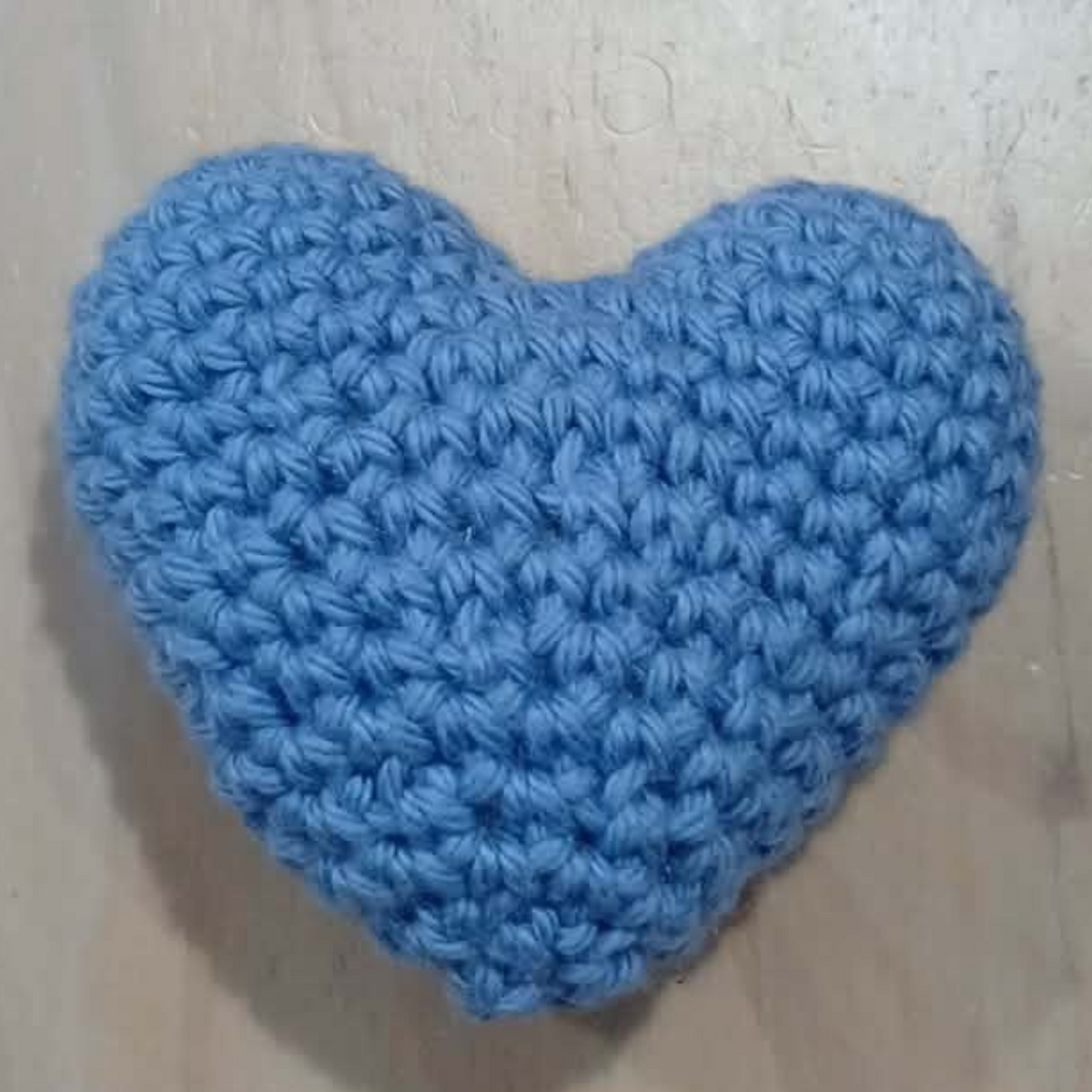 Crochet Puff Hearts