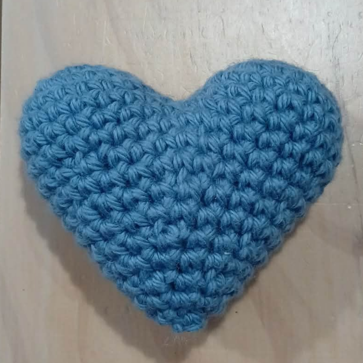Crochet Puff Hearts