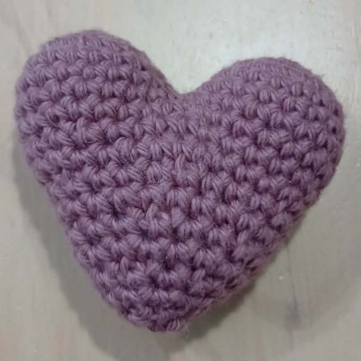 Crochet Puff Hearts