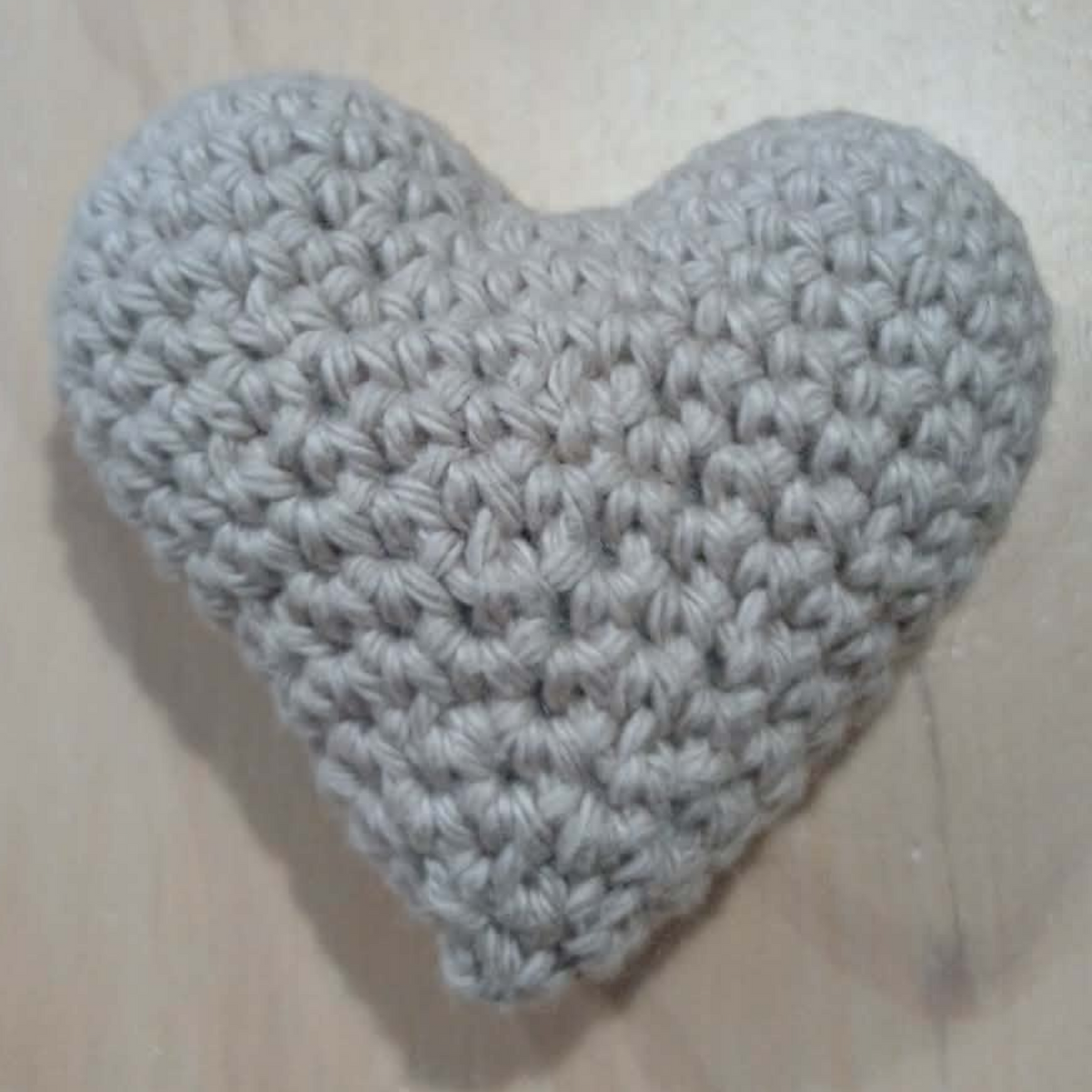 Crochet Puff Hearts