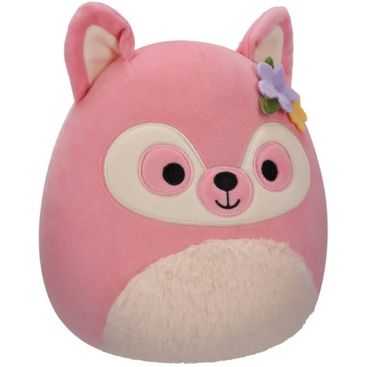 Ditty Salmon Lemur with Cream Fuzzy Belly Easter