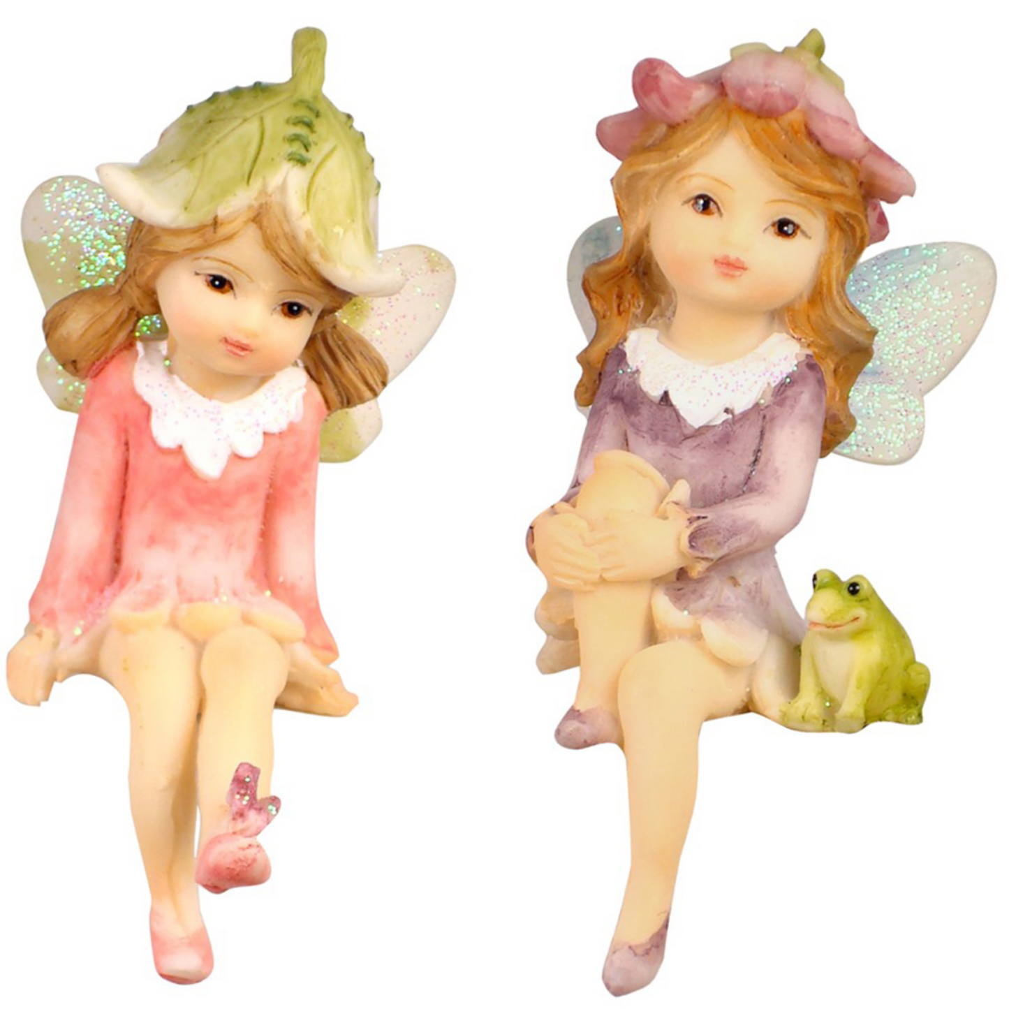 Flower Garden Shelf Sitting Fairy
