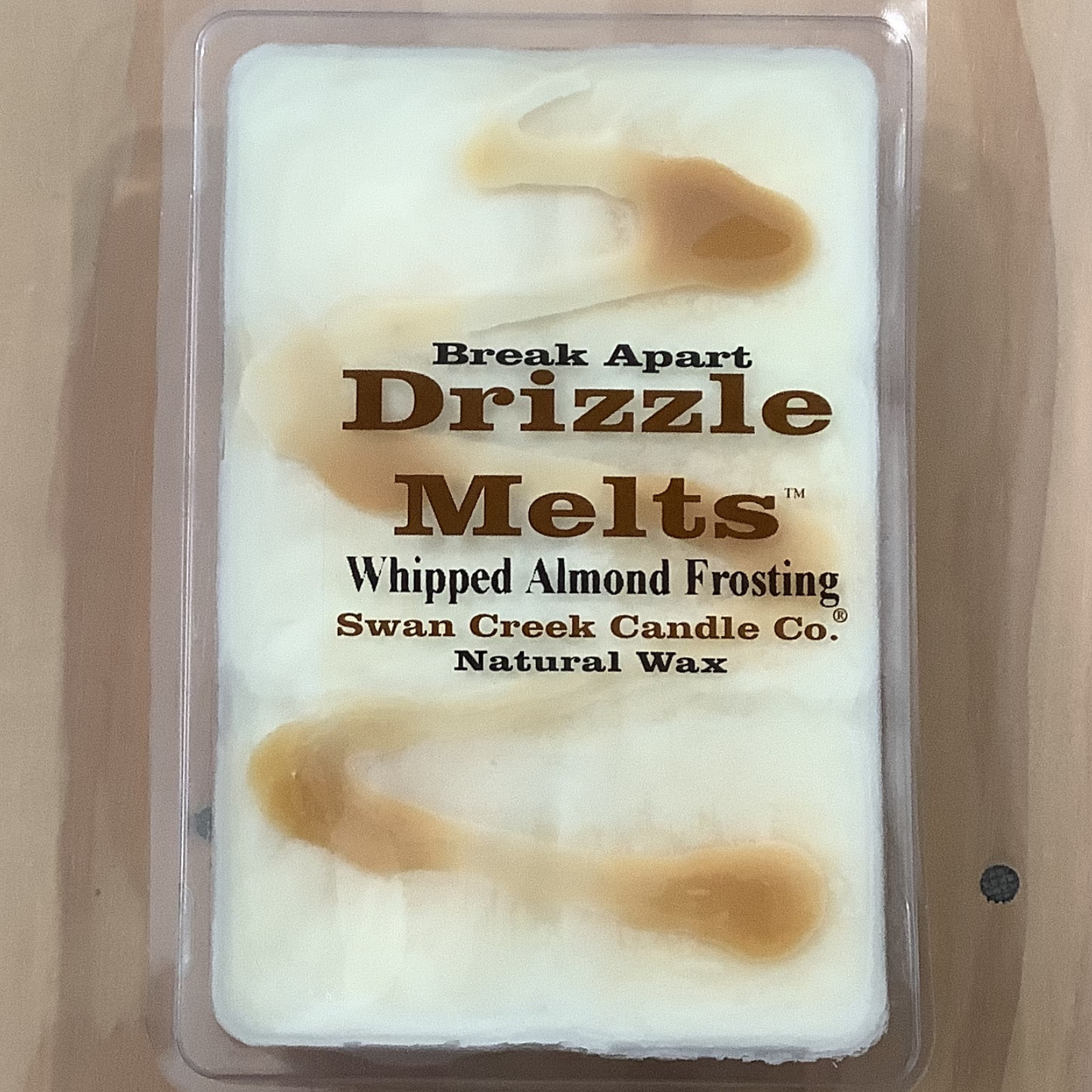 Whipped Almond Frosting Drizzle Melts