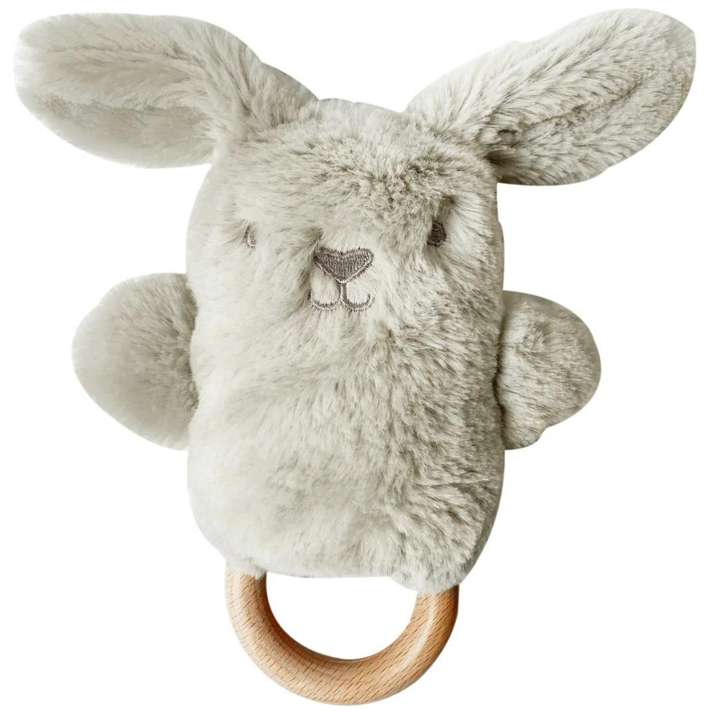 Ziggy Bunny Soft Rattle Teether Toy