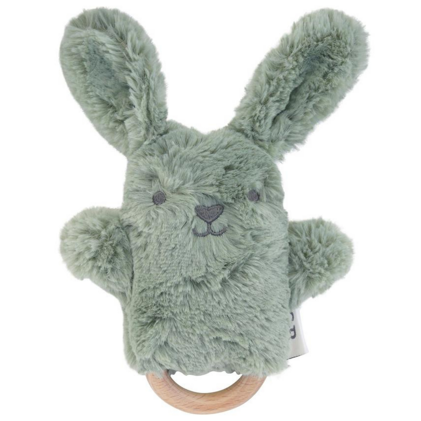 Beau Bunny Soft Rattle Teether Toy