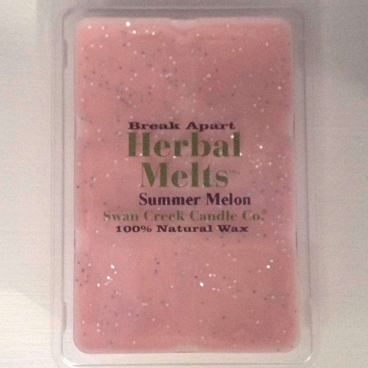 Swan Creek Candle Company Herbal Drizzle Wax Melts Summer Melon