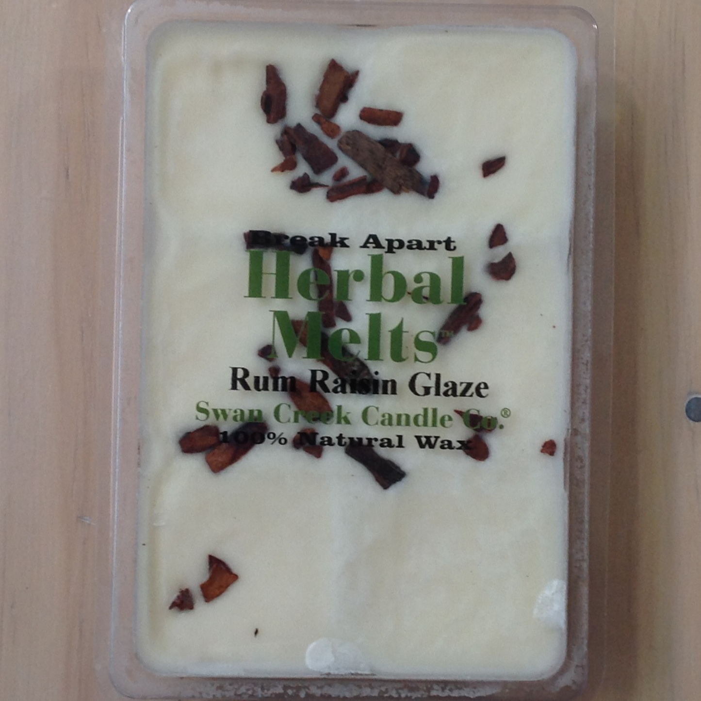 Rum Raisin Glaze Herbal Melts