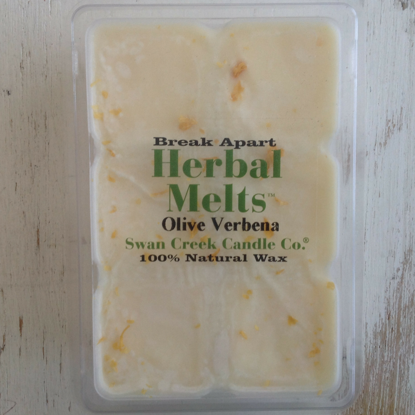 Swan Creek Candle Company Herbal Drizzle Wax Melts Olive Verbena