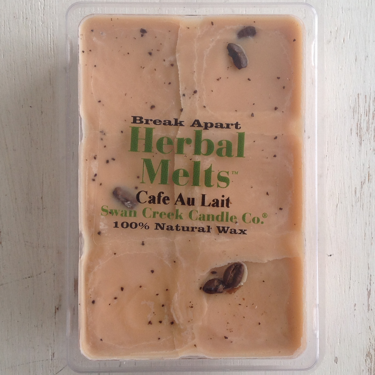 Swan Creek Candle Company Herbal Drizzle Wax Melts Cafe Au Lait