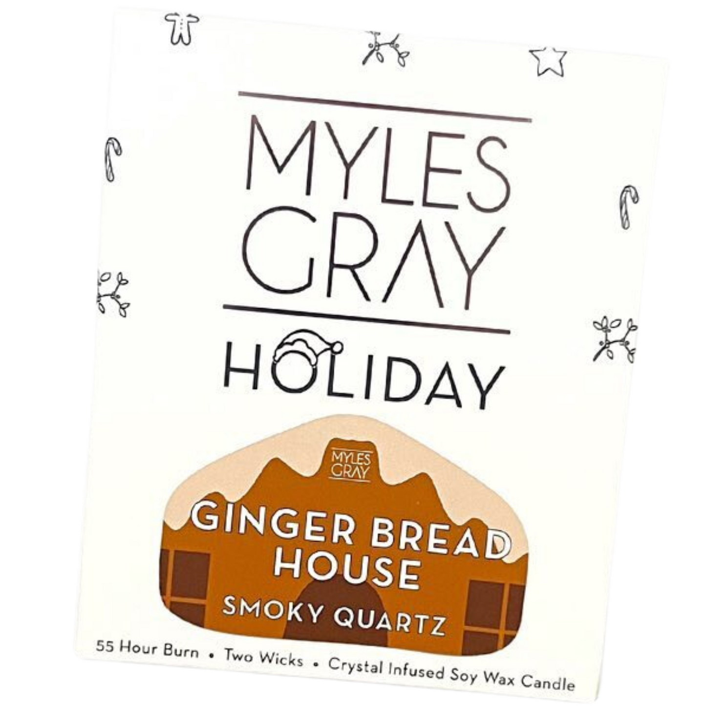 Ginger Bread House | Holiday Candle Smoky Quartz