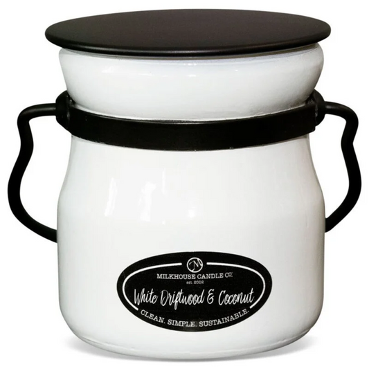 White Driftwood & Coconut | Cream Jar