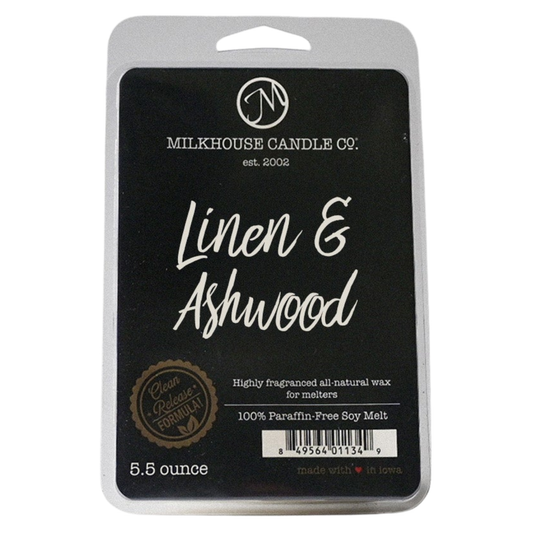 Linen & Ashwood Soy Wax Melt