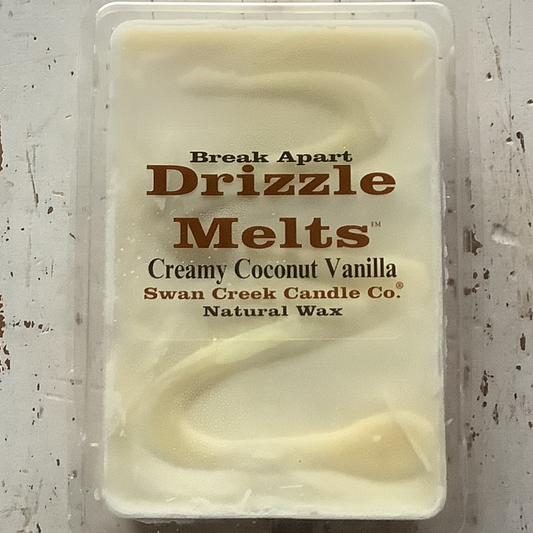 Creamy Coconut Vanilla Drizzle Melts