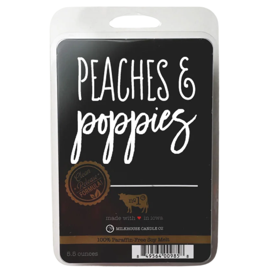 Peaches & Poppies Soy Wax Melt