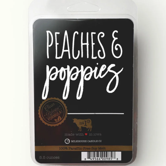 Peaches & Poppies Soy Wax Melt