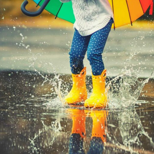 Dancing in the Rain | Cream Jar