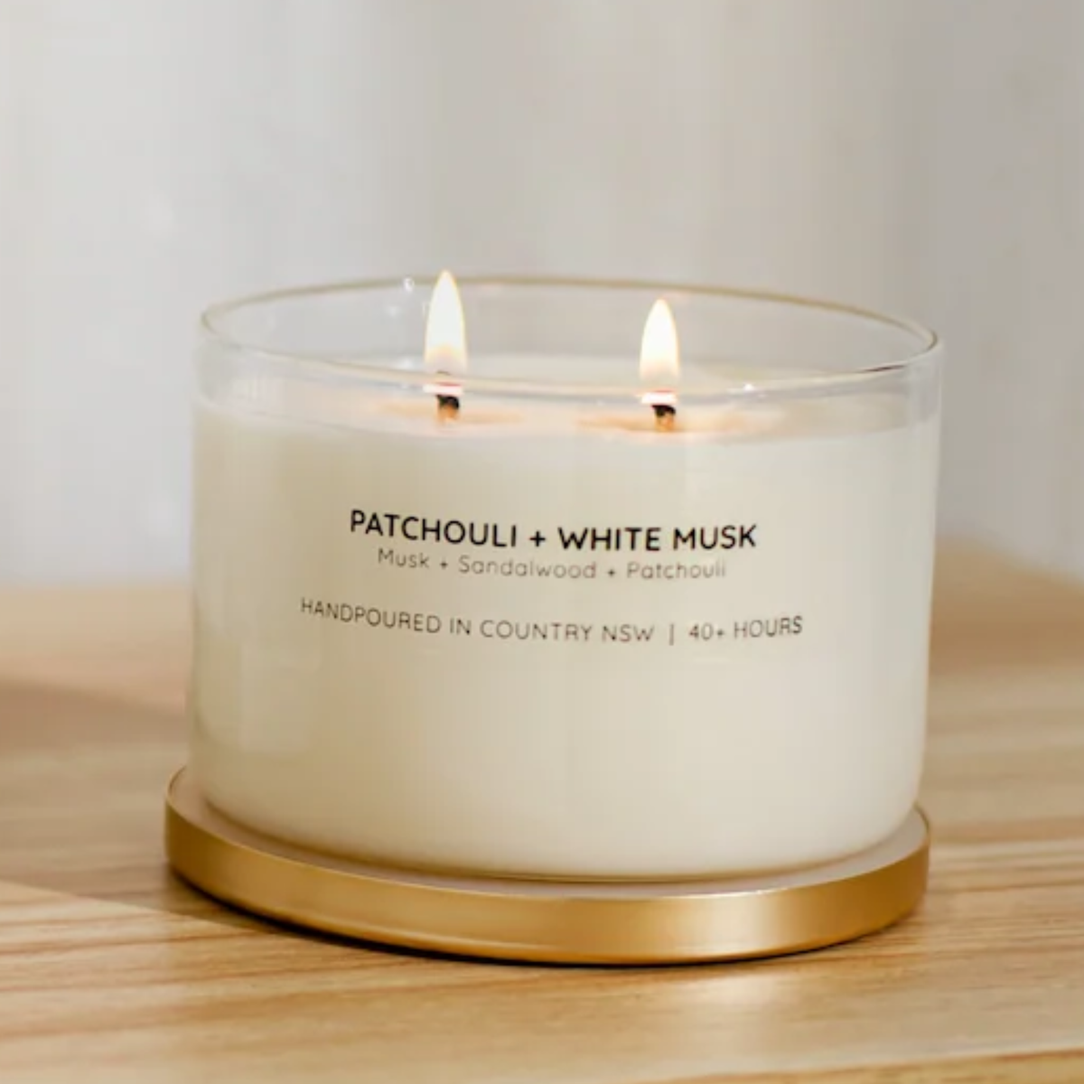 Patchouli + White Musk