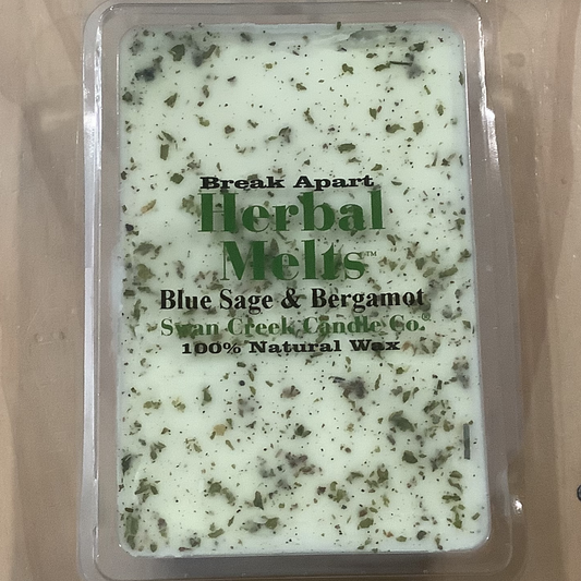 Blue Sage & Bergamot Herbal Melts