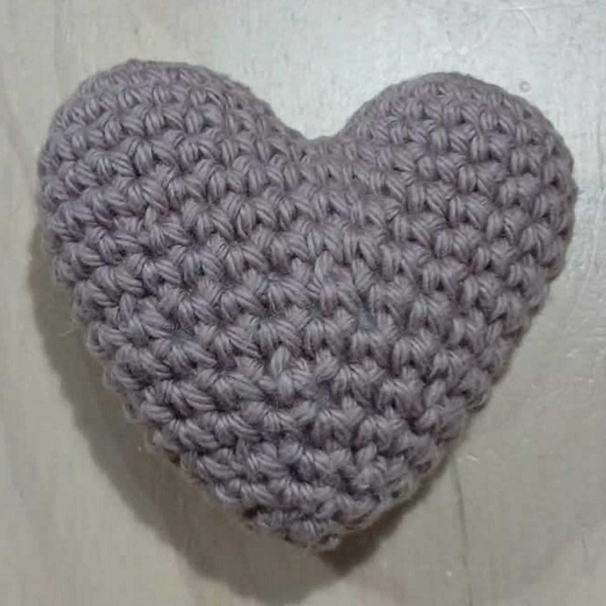 Crochet Puff Hearts