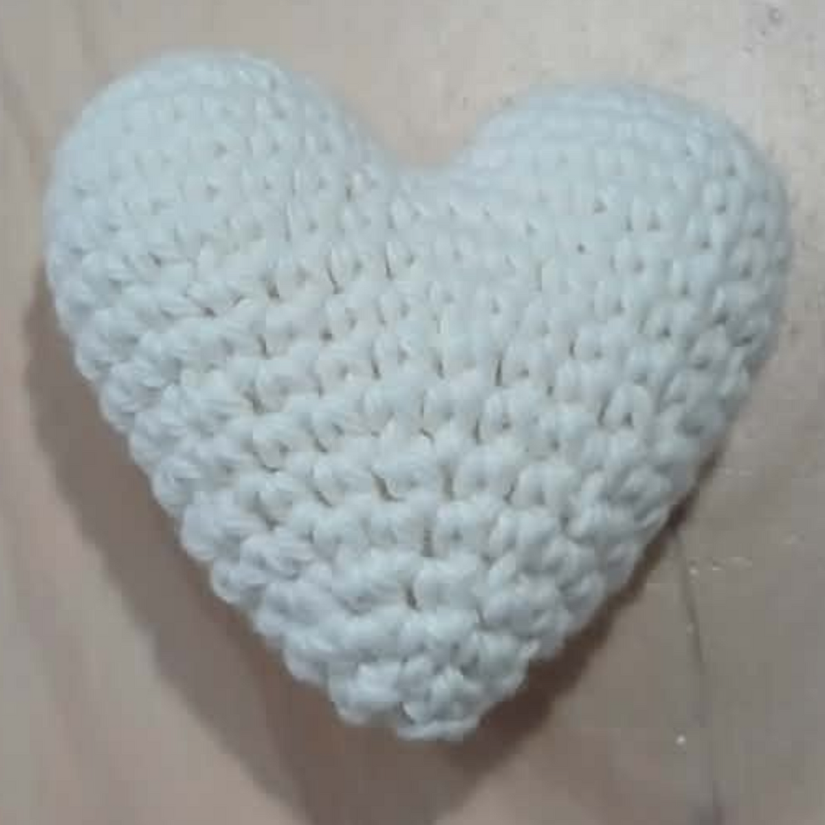 Crochet Puff Hearts