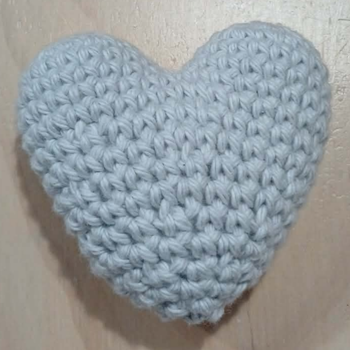 Crochet Puff Hearts