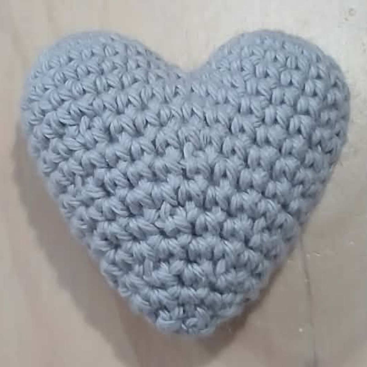 Crochet Puff Hearts