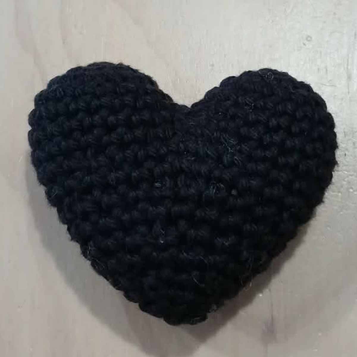 Crochet Puff Hearts