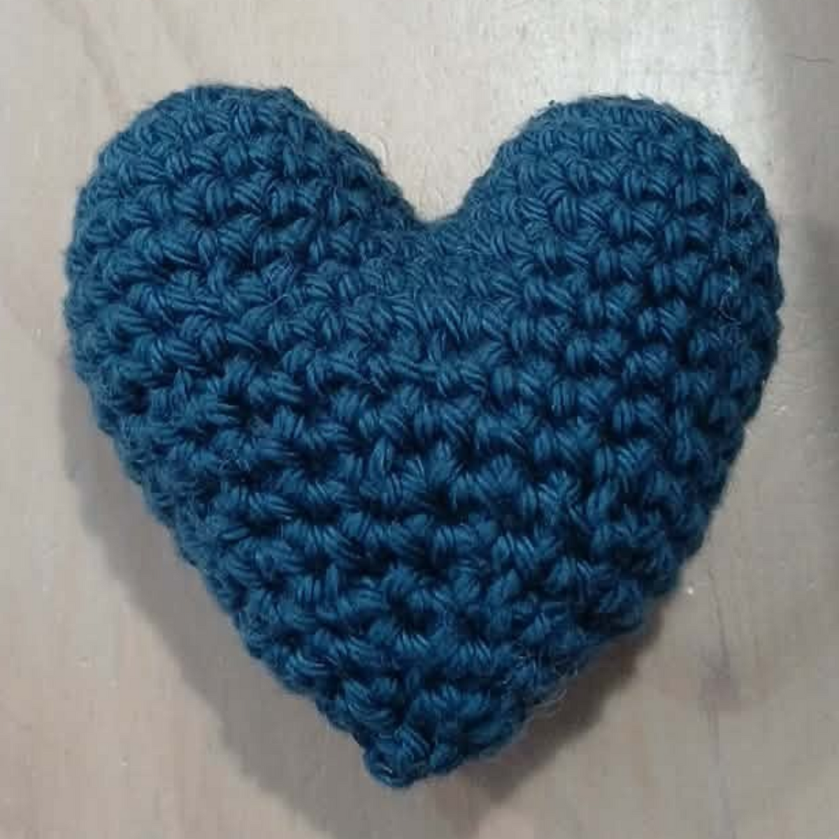 Crochet Puff Hearts