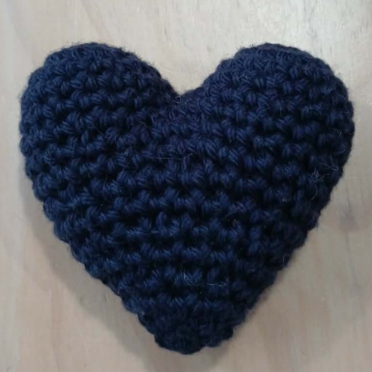 Crochet Puff Hearts