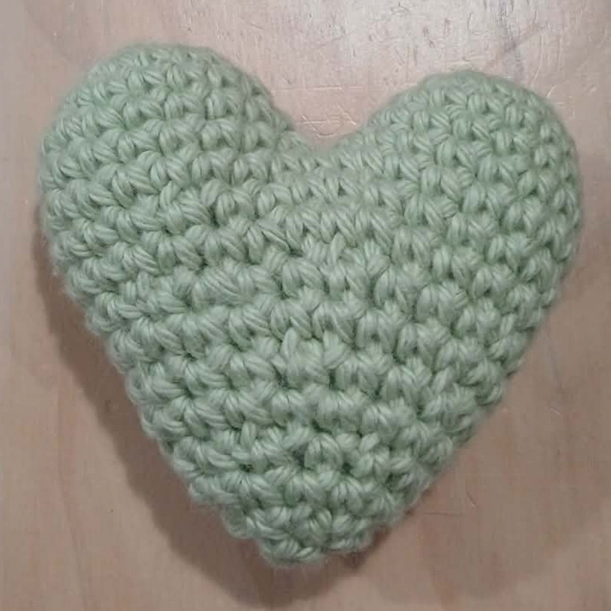 Crochet Puff Hearts