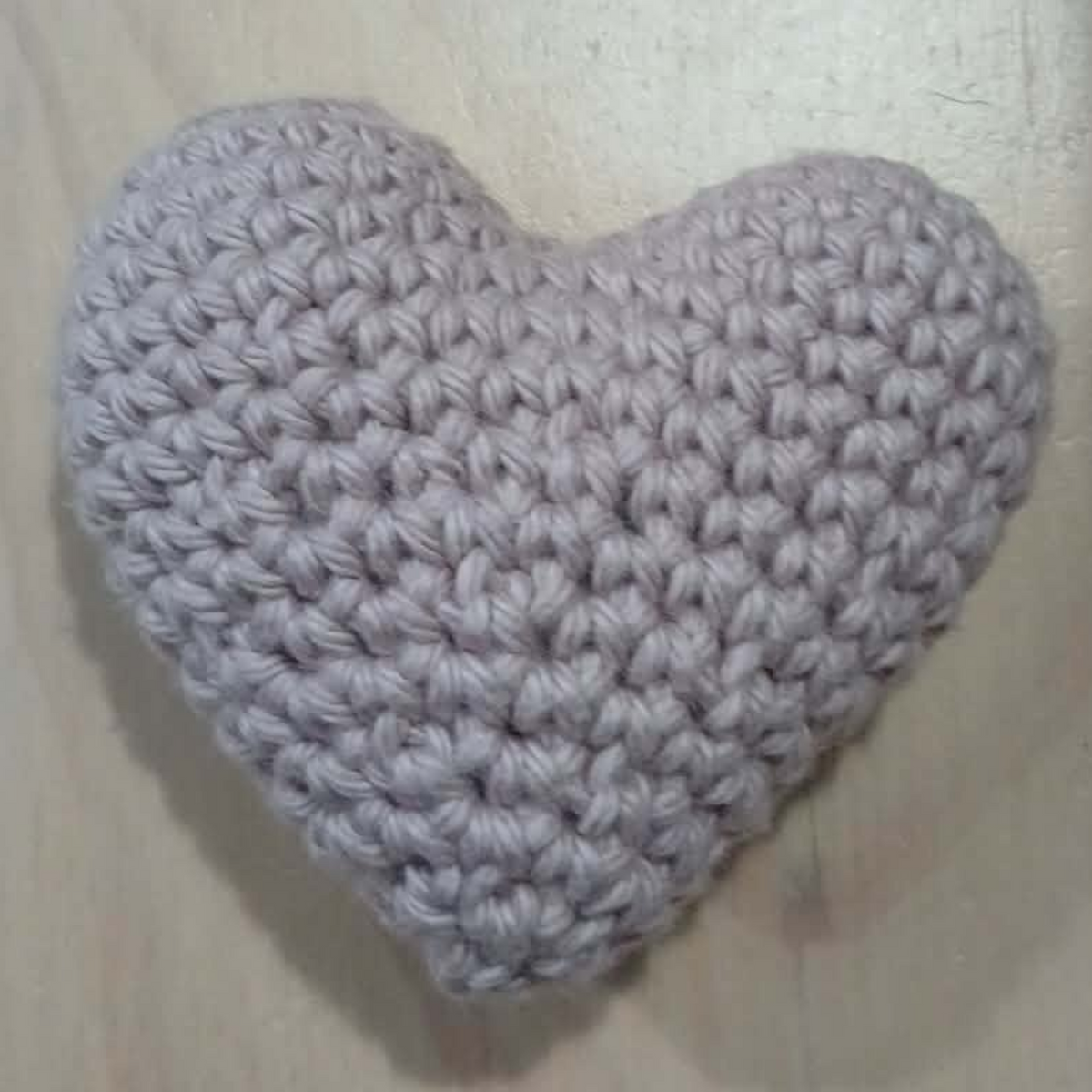 Crochet Puff Hearts
