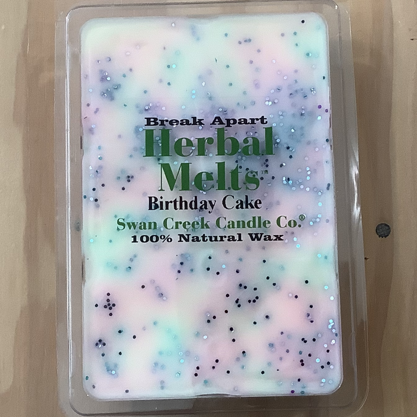 Birthday Cake Herbal Melts