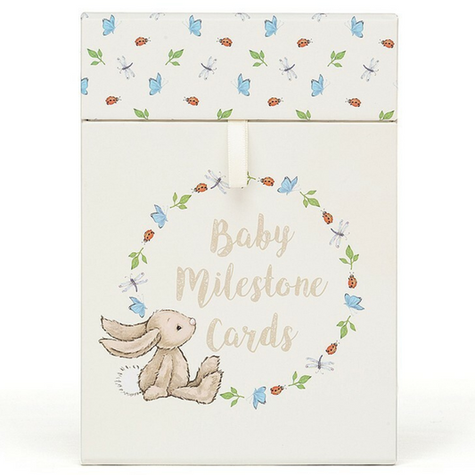 Bashful Bunny Baby Milestone Cards