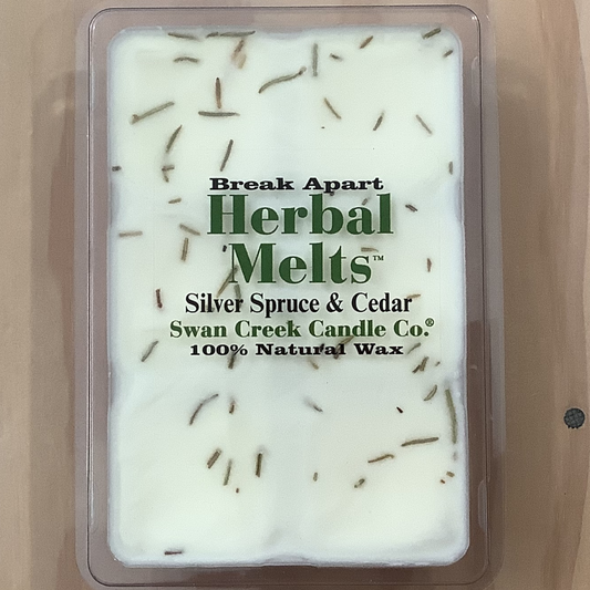 Silver Spruce & Cedar Herbal Melts