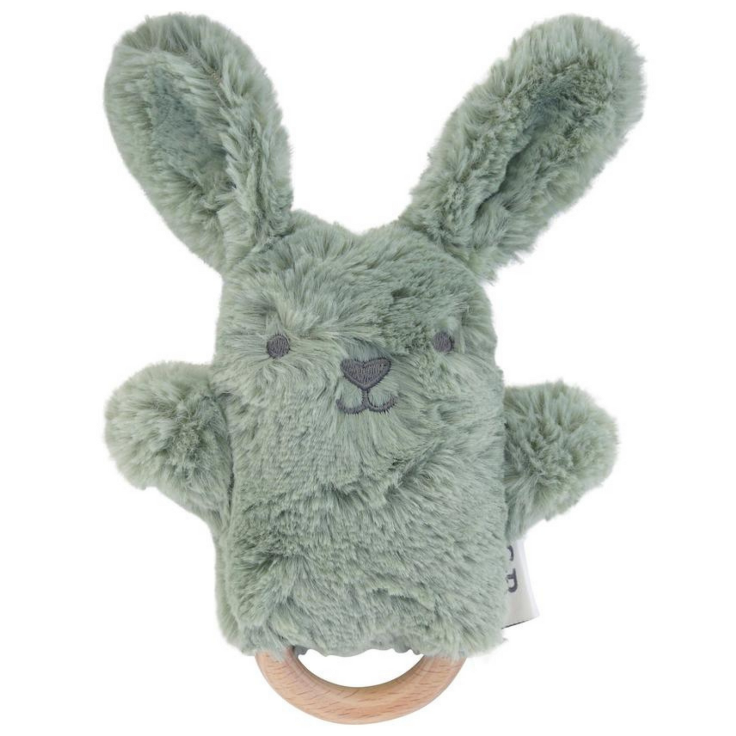 Beau Bunny Rattle Teether Toy