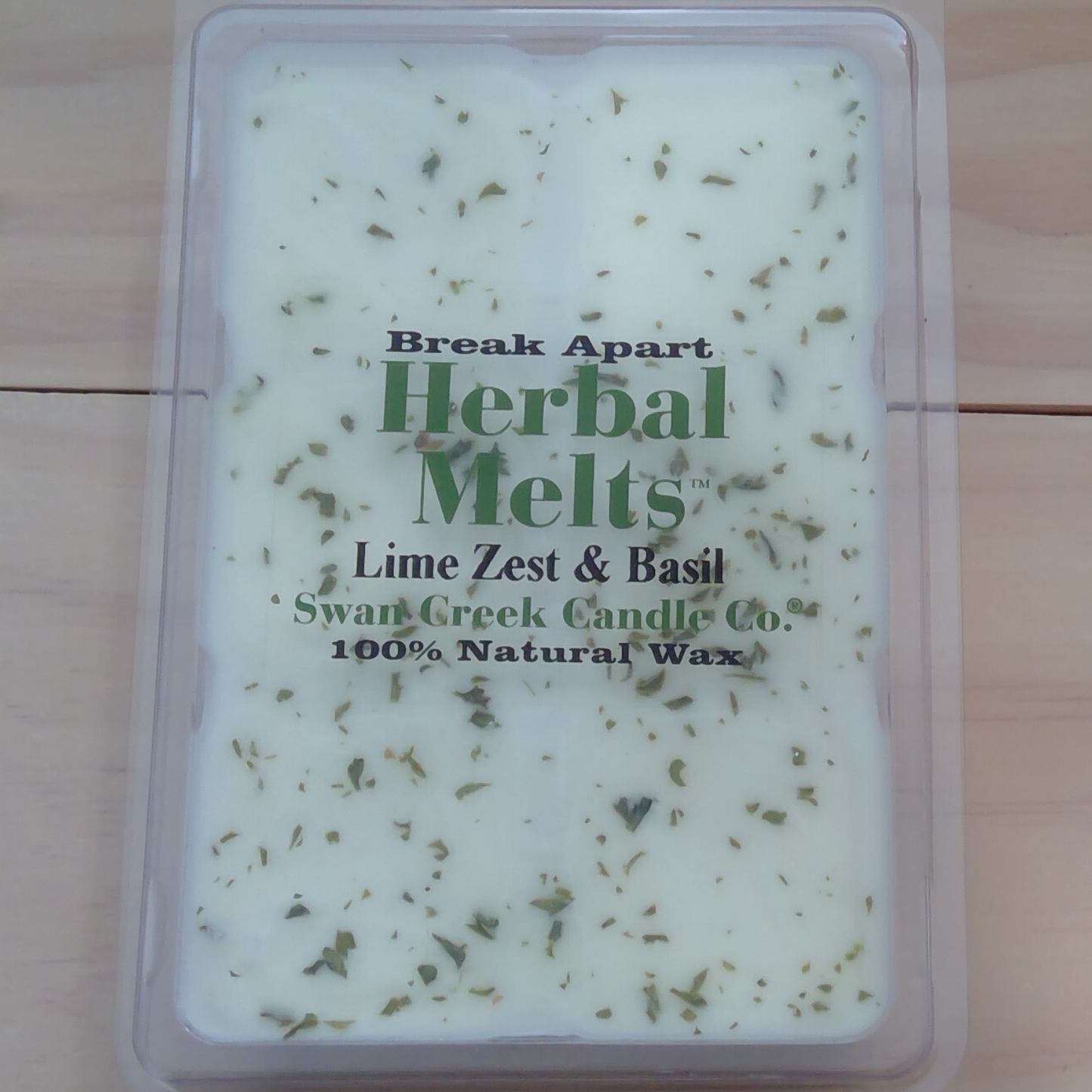 Lime Zest & Basil Herbal Melts